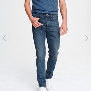 Rag&Bone Mens Fit 4 Authentic Rigid Straight Leg Jeans Sz 28/32 Medium Wash $255